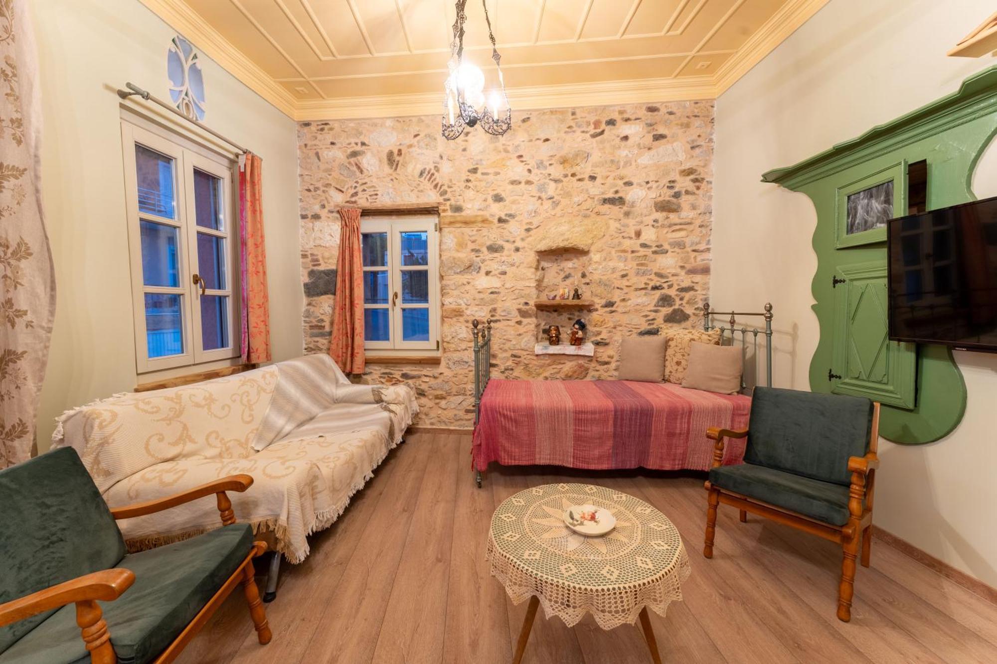 Irene'S Mansion Lägenhet Vrontádos Exteriör bild